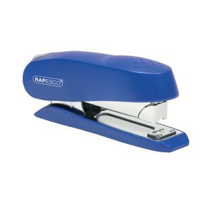 Rapesco Luna Half Strip Stapler Heavy Duty Blue 0237