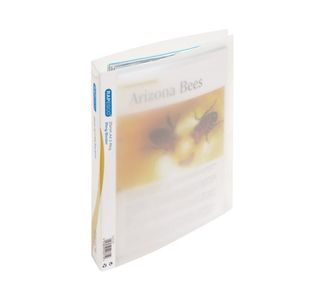 Rapesco 25mm 2 Ring Binder A4 Clear (10 Pack) 0715