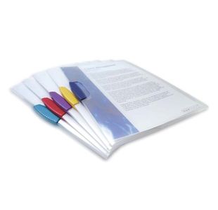 Rapesco Pivot Clip Files A4 Assorted (5 Pack) 0786