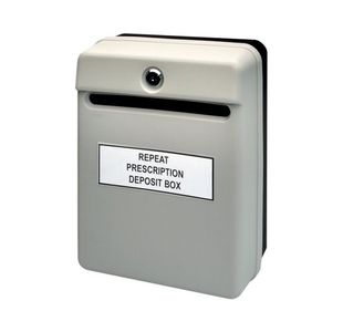 Helix Post Suggestion Box Grey W81065