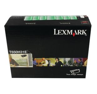 Lexmark T650 25K Toner Cartridge High Yield Black T650H31E