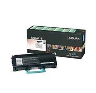 Lexmark E260 3.5K Toner Cartridge Black E260A31E