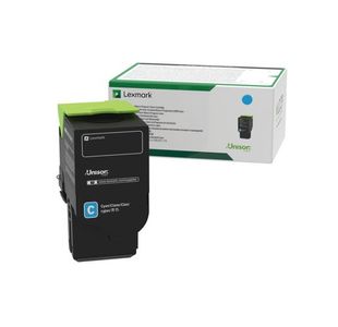 Lexmark C/X54x Return Programme 4K Toner Cartridge Extra High Yield Cyan C544X1CG