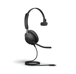 Jabra Evolve2 40 SE Monaural Wired Headset USB-C MS Teams Certified 24189-899-899