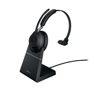 Jabra Evolve2 65 Mono Headset USB-A with Charging Stand Unified Communication Black 26599-889-989989