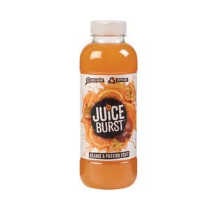 Juice Burst Orange and Passion Fruit 500ml (Pack of 12) JBRSTORGPAS500ML