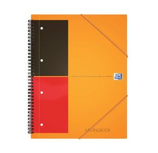 Oxford International Wirebound Polypropylene Meeting Book A4+ 100104296
