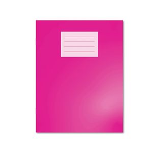 Hamelin Oxford Exercise Book 8mm Lined 80 Page 229x178mm Pink (Pack of 100) 400148906