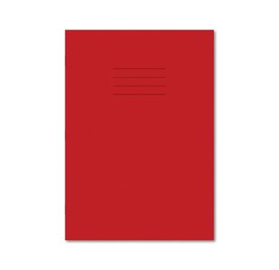 Hamelin Exercise Book 10mm Squared 80 Page A4 Red (Pack of 50) 400130255