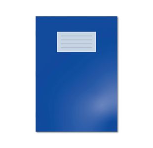 Hamelin Oxford Exercise Book 8mm Lined 80 Page A4 Dark Blue (Pack of 50) 400136128