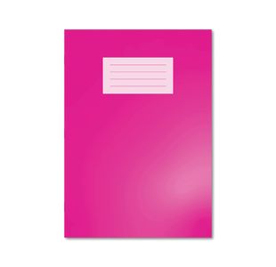 Hamelin Oxford Exercise Book 8mm Lined 80 Page A4 Pink (Pack of 50) 400136168