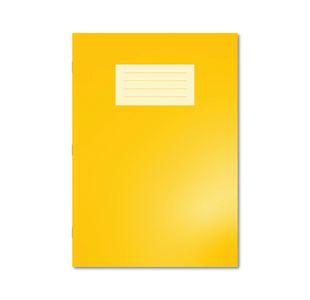 Hamelin Oxford Exercise Book 12mm Lined 80 Page A4 Yellow (Pack of 50) 400136199