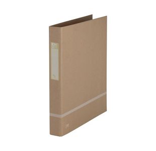 Oxford Touareg Ring Binder 2 D-Ring 40mm Spine A4 Kraft Natural 44122003