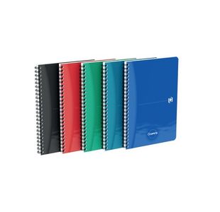 Oxford Oceanis Wirebound Notebook Ruled A5 Assorted (Pack of 5) 400178651