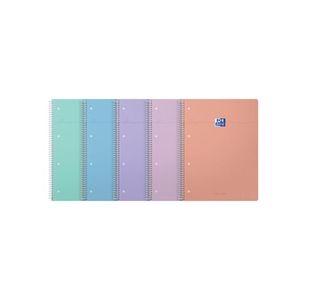 Oxford Smart Pastel Notebook Assorted A4+ (Pack of 5) 400186949