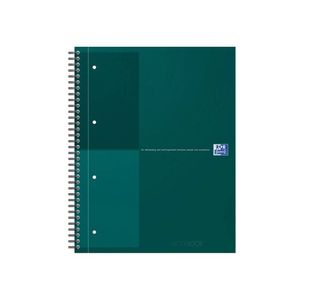 Oxford Hardback Wirebound Notebook 160 Pages Special Edition A4+ Green (Pack of 5) 400194460