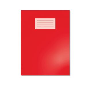 Hamelin Oxford Exercise Book 8mm Lined 80 Page A4+ Red (Pack of 50) 400206515