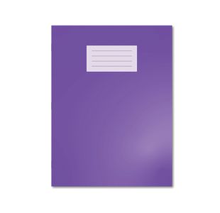 Hamelin Oxford Exercise Book 8mm Lined 80 Page A4+ Purple (Pack of 50) 400206517