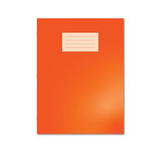 Hamelin Oxford Exercise Book 8mm Lined 80 Page A4+ Orange (Pack of 50) 400206518