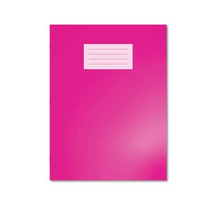 Hamelin Oxford Exercise Book 8mm Lined 80 Page A4+ Pink (Pack of 50) 400206519
