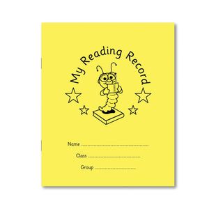 Hamelin Reading Record Book 40 Page 203x165mm Yellow (Pack of 100) 100102212