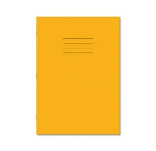 Hamelin Exercise Book 8mm Lined 80 Page A4 Yellow (Pack of 50) 100102311