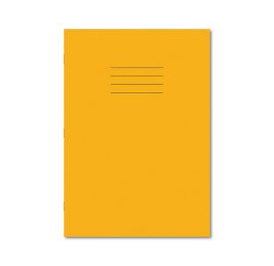 Hamelin Exercise Book 8mm Lined 64 Page A4 Yellow (Pack of 50) 100101153