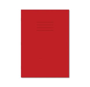 Hamelin Exercise Book 8mm Lined 64 Page A4 Red (Pack of 50) 100102904