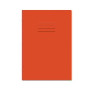 Hamelin Exercise Book 8mm Lined 64 Page A4 Orange (Pack of 50) 100103562