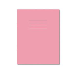 Hamelin Exercise Book 8mm Lined 80 Page 229x178mm Pink (Pack of 100) 100105435