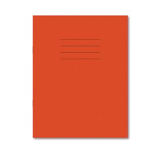 Hamelin Exercise Book 8mm Lined 80 Page 229x178mm Orange (Pack of 100) 100100105