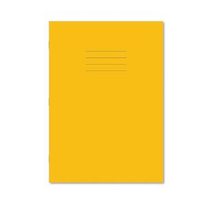 Hamelin Exercise Book 7mm Squared 80 Page A4 Yellow (Pack of 50) 100101670