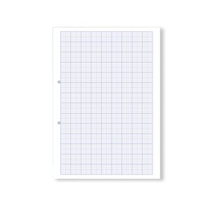 Hamelin Loose Leaf Graph Paper 20mm 1000 Page Punched 2 Hole A4 (Pack of 5) 100104521