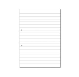 Hamelin Loose Leaf Paper 8mm Lined 1000 Page Punched 2 Hole A4 (Pack of 5) 100105063