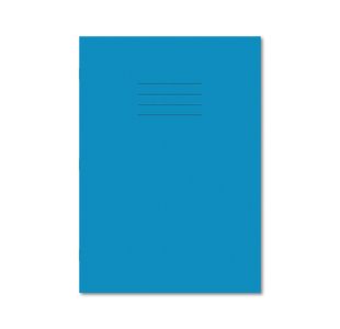 Hamelin Exercise Book 7mm Squared 80 Page A4 Light Blue (Pack of 50) 100102018
