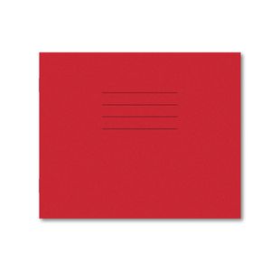 Hamelin Handwriting Book 6/21mm Lined 40 Page 165x200 Red (Pack of 100) 100103605