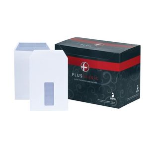 Plus Fabric C5 Envelopes Window Self Seal 120gsm White (Pack of 500) C26870