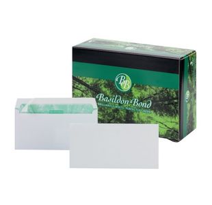 Basildon Bond DL Envelopes Wallet Peel and Seal 120gsm White (Pack of 500) C80116