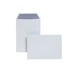 Plus Fabric C5 Envelopes Self Seal 120gsm White (Pack of 250) D23770