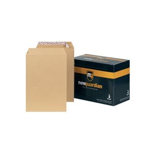 New Guardian C4 Envelope Peel/Seal 130gsm Manilla (Pack of 250) J26339