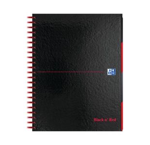 Black n' Red Hardback Wirebound Project Book 200 Pages A4+ (Pack of 3) 100080730