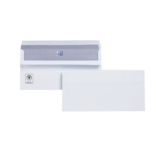 Plus Fabric DL Envelopes Wallet Self Seal 120gsm White (Pack of 250) M23270
