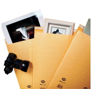 AirKraft Size 0 Bubble Lined Mailer Gold (Pack of 100) MAKC99003