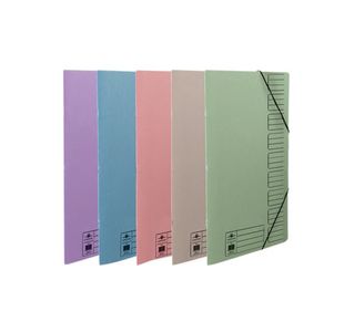 Concord 9-Part File Foolscap Elasticated Assorted (Pack of 10) 19099