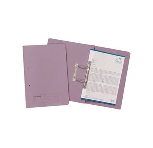 Exacompta Guildhall Transfer File 285gsm Foolscap Mauve (Pack of 25) 346-MVEZ