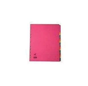 Concord Divider 20-Part A4 Extra Wide Bright (Pack of 10) 52399
