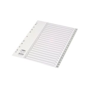 Concord 20-Part 1-20 Index Polypropylene A4 Grey 62705