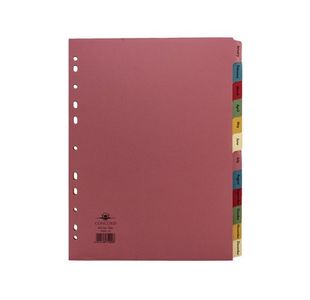Concord Divider January-December A4 Pastel (Pack of 10) 71999/J19
