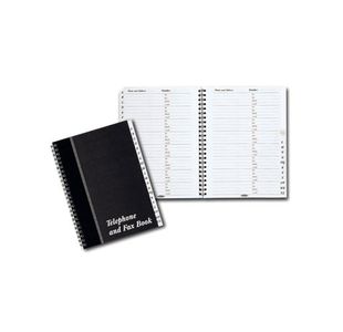 Concord Wirebound Telephone and Fax Index Book A5 87110/CD10
