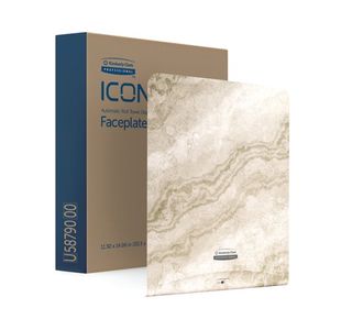 Kimberly Clark Faceplate For Automatic Rolled Hand Towel Dispenser Warm Marble 58790